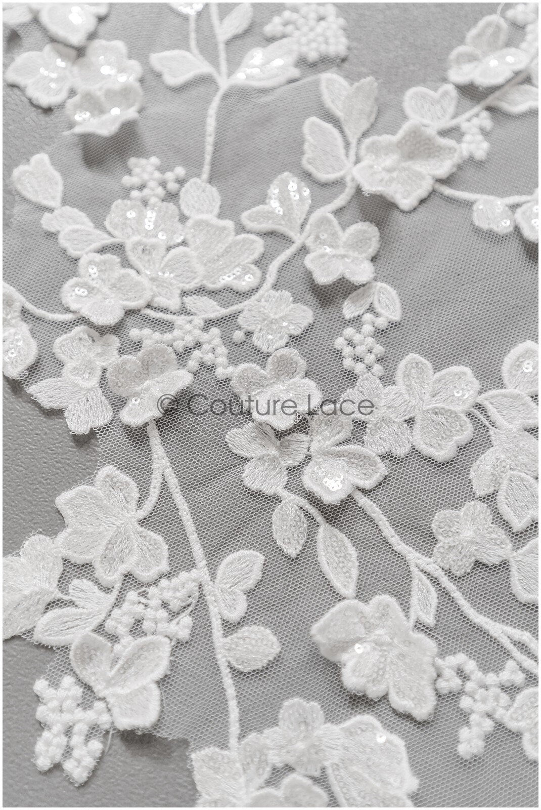 romantischer 3D Blumen SpitzenAufnäher / Baumwollblume Applikation / Hochzeitskleid Spitzenapplikation / Brautblumen Applikation// A22-275