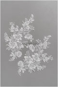 romantischer Wildblumen Spitzen Aufnäher / Wildblumen Applikation / Hochzeitskleid Spitzenapplikation / Braut Wildblumen Applikationen// A22-281