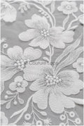 romantischer Wildblumen Spitzen Aufnäher / Wildblumen Applikation / Hochzeitskleid Spitzenapplikation / Braut Wildblumen Applikationen// A22-281