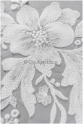 romantischer Wildblumen Spitzen Aufnäher / Wildblumen Applikation / Hochzeitskleid Spitzenapplikation / Braut Wildblumen Applikationen// A22-282