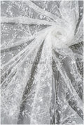 Perlen Spitzenstoff Off-White/ Couture Spitzenstoff/ Brautspitze/ Perlenspitze// L22-449