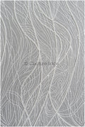 Beautiful pearl lace fabric with lines and waves/ Couture lace fabric with pearls &amp; sequins/ Bridal lace off-white// L22-481