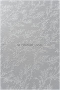 Beautiful pearl lace fabric with fine leaves/ Couture lace fabric with pearls &amp; sequins/ Bridal lace off-white// L22-469