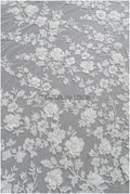 Wunderschöner 3D Blumen Spitzenstoff/ Braut Couture Spitzenstoff Off-White/ 3D Brautspitze mit Perlen/ Brautspitze// L22-471