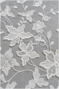 Super soft 3D lace fabric/ bridal couture lace fabric/ 3D embroidery lace/ 3D bridal lace with branches and leaves// L22-503 