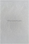 Glitter pearls lace fabric with lines/ Couture lace fabric with pearls/ Couture lace fabric/ Bridal lace// L22-142B