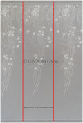 Hand beaded bridal lace/ 3D flower lace fabric/ beaded wedding dress lace/ designer couture lace/ handmade lace// L21-185