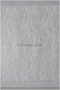 Beautiful pearl lace fabric with lines and waves/ Couture lace fabric with pearls &amp; sequins/ Bridal lace off-white// L22-481