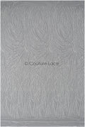 Heavy lace fabric with lines/ Couture lace fabric with beads &amp; sequins/ Couture lace fabric off-white// L22-472
