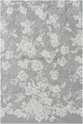 Schwerer Perlen Spitzenstoff Off-White/ Couture Spitzenstoff mit Blumen/ Braut Designer Spitze// L22-505