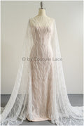 Perlen Spitze Stoff/ Couture Spitze Stoff/ Braut Spitze Stoff/ Perlen Perlen Spitze/ Perlen Welle Spitze // L22-500