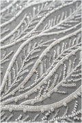 Perlen Spitzenstoff Off-White/ Couture Spitzenstoff/ Braut Spitzenstoff/ Perlen Spitze// L22-509