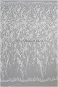 Glitzerperlen Spitzenstoff mit Blumenmuster/ Couture Spitzenstoff mit Perlen/ Braut Couture Spitzenstoff/ Perlenspitze// L22-512