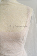 French floral lace/rassel lace for the bride // L22-518