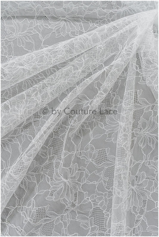 French floral lace/rassel lace for the bride // L22-518
