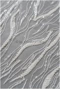 Perlen Spitze Stoff/ Couture Spitze Stoff/ Braut Spitze Stoff/ Perlen Perlen Spitze/ Perlen Welle Spitze // L22-500