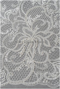Perlen Spitzenstoff Off-White/ Couture Spitzenstoff/ Brautspitze Stoff mit Perlen/ Perlenspitze// L22-516