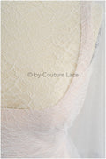 French floral lace/ bridal raschel lace/ French veil lace/ bridal chanitilly lace/ Edwardian lace fabric// L22-517