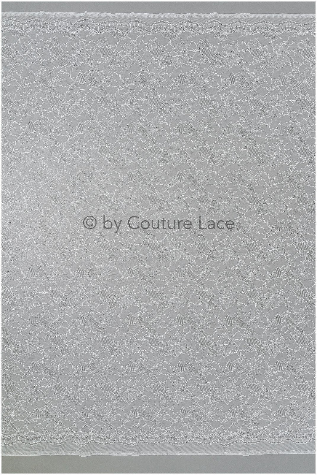 French floral lace/rassel lace for the bride // L22-518