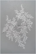 romantischer Blumen-Aufnäher/ Baumwollblumen Applikation/ Hochzeitskleid Spitze Applikation/ Brautblume Applikation// A22-286