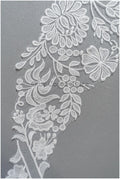 romantischer Boho Spitzengürtel/ Baumwolle Blumen Applikation/ Brautkleid Spitze Applikation// A22-313