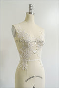 Romantische Wildblumen Spitze Aufnäher/ Baumwollblumen Applikation/ Brautkleid Spitze Applikation// A22-311