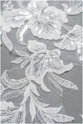 romantische Wildblumen Spitze Aufnäher/ Baumwollblumen Applikation/ Brautblumen Applikation/ Brautblumen Applikation// A22-295