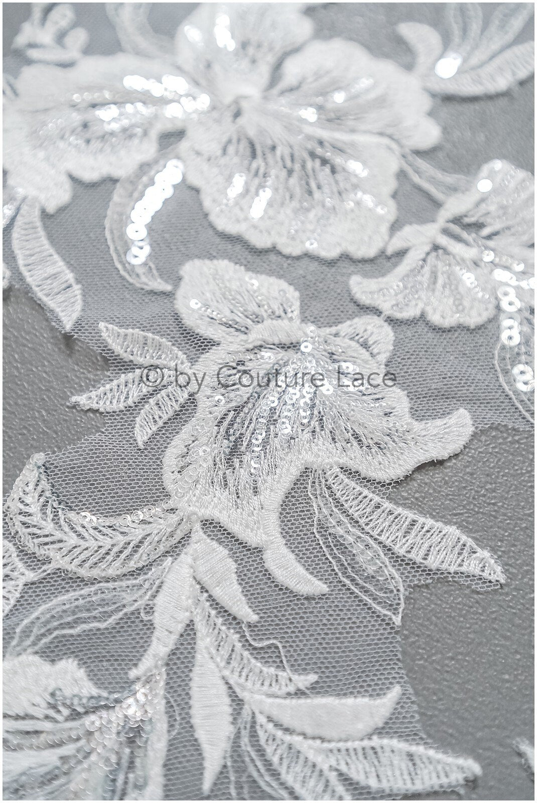 romantische Wildblumen Spitze Aufnäher/ Baumwollblumen Applikation/ Brautblumen Applikation/ Brautblumen Applikation// A22-295