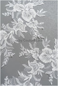 romantische Wildblumen Spitze Aufnäher/ Baumwollblumen Applikation/ Brautblumen Applikation/ Brautblumen Applikation// A22-295