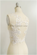 Romantische Wildblumen Spitze Aufnäher/ Baumwolle Blumen Applikation/ Brautkleid Spitze Applikation/ Brautblume Applikation// A22-296