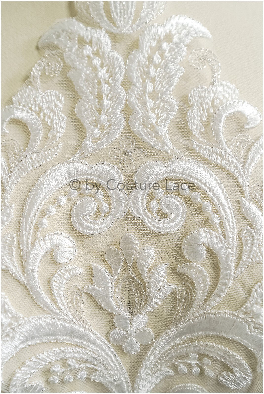 romantische Wildblumen Spitze Aufnäher/ Baumwollblumen Applikation/ Brautkleid Spitze Applikation// A22-302