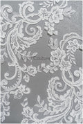 romantische Wildblumen Spitze Aufnäher/ Baumwollblumen Applikation/ Brautkleid Spitze Applikation// A22-305