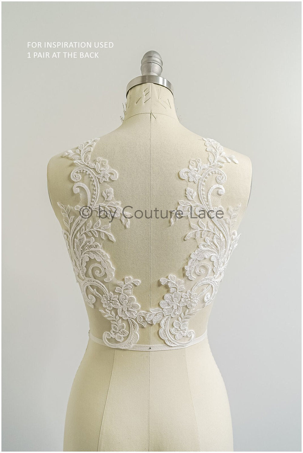 romantische Wildblumen Spitze Aufnäher/ Baumwollblumen Applikation/ Brautkleid Spitze Applikation// A22-305