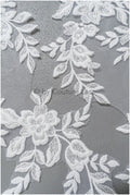 romantischer Blumen-Aufnäher/ Baumwollblumen Applikation/ Brautblumen Applikation/ Brautblumen Applikation// A22-293
