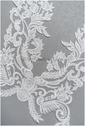 romantische Boho Blumen Spitze Aufnäher/ Baumwolle Blumen Applikation/ Brautkleid Spitzen Applikation// A22-316