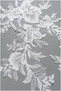 romantische Wildblumen Spitze Aufnäher/ Baumwollblumen Applikation/ Brautblumen Applikation/ Brautblumen Applikation// A22-295