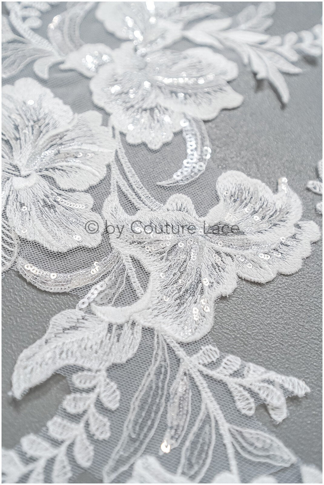 Romantische Wildblumen Spitze Aufnäher/ Baumwolle Blumen Applikation/ Brautkleid Spitze Applikation/ Brautblume Applikation// A22-296