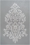 romantische Wildblumen Spitze Aufnäher/ Baumwollblumen Applikation/ Brautblumen Applikation/ Brautblumen Applikation// A22-303