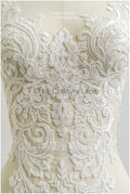 romantische Wildblumen Spitze Aufnäher/ Baumwollblumen Applikation/ Brautkleid Spitze Applikation// A22-304