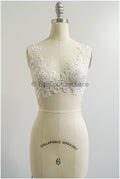 romantische Wildblumen Spitze Aufnäher/ Baumwollblumen Applikation/ Brautkleid Spitze Applikation// A22-305