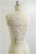 romantische Wildblumen Spitze Aufnäher/ Baumwollblumen Applikation/ Brautkleid Spitze Applikation// A22-305
