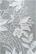 romantische Wildblumen Spitze Aufnäher/ Baumwolle Bestickte Blumen Applikation/ Brautkleid Applikation// A23-314