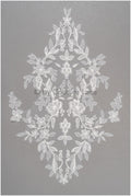 3D Blumen Applikation / 3D Blumen Spitze Applikation / Hochzeitskleid Spitze Applikation / Braut Blatt Applikation / A23-024