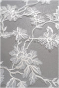 Bestickte 3D Blumen Applikation / Braut Aufnäher / Hochzeitskleid Spitzenapplikation / Brautblatt Applikation / A23-036