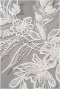 Perlen Blumen Applikation/ Perlen Braut Aufnäher/ Hochzeitskleid Spitzenapplikation/ Brautblatt Applikation/ A23-318