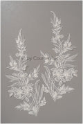 Perlen Blumen Applikation/ Perlen Braut Aufnäher/ Hochzeitskleid Spitzenapplikation/ Brautblatt Applikation/ A23-318