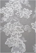 romantische Blumen Applikation/ Blumen Spitzen Applikation/ Hochzeitskleid Spitzen Applikation/ Braut Blatt Applikationen/ A23-321