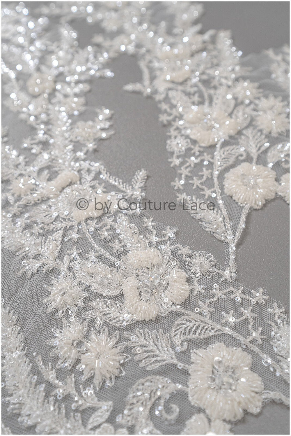 Perlen Blumen Applikation/ Perlen Braut Aufnäher/ Hochzeitskleid Spitzenapplikation/ Brautblatt Applikation/ A23-330