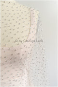 Beautiful tulle fabric with small rhinestones/ Couture fabric with rhinestones/ Swarovski tulle fabric/ Rhinestone tulle// L23-523