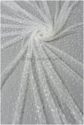 Beautiful tulle fabric with small rhinestones/ Couture fabric with rhinestones/ Swarovski tulle fabric/ Rhinestone tulle// L23-523